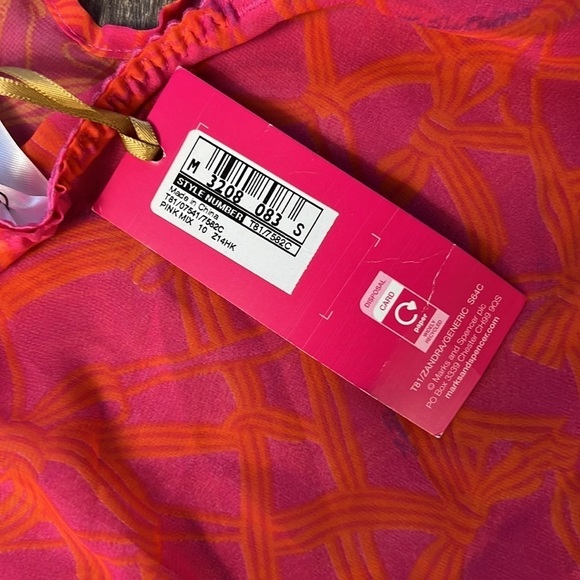 NWT Zandra Rhodes for Marks & Spencer Pink Mix Panty Set Sexy UK 10 US 6 - Picture 4 of 8